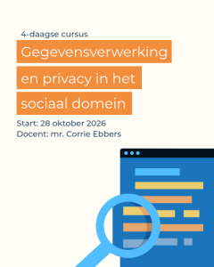 Gegevensverwerking en privacy in het sociaal domein