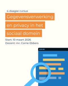 Gegevensverwerking en privacy in het sociaal domein