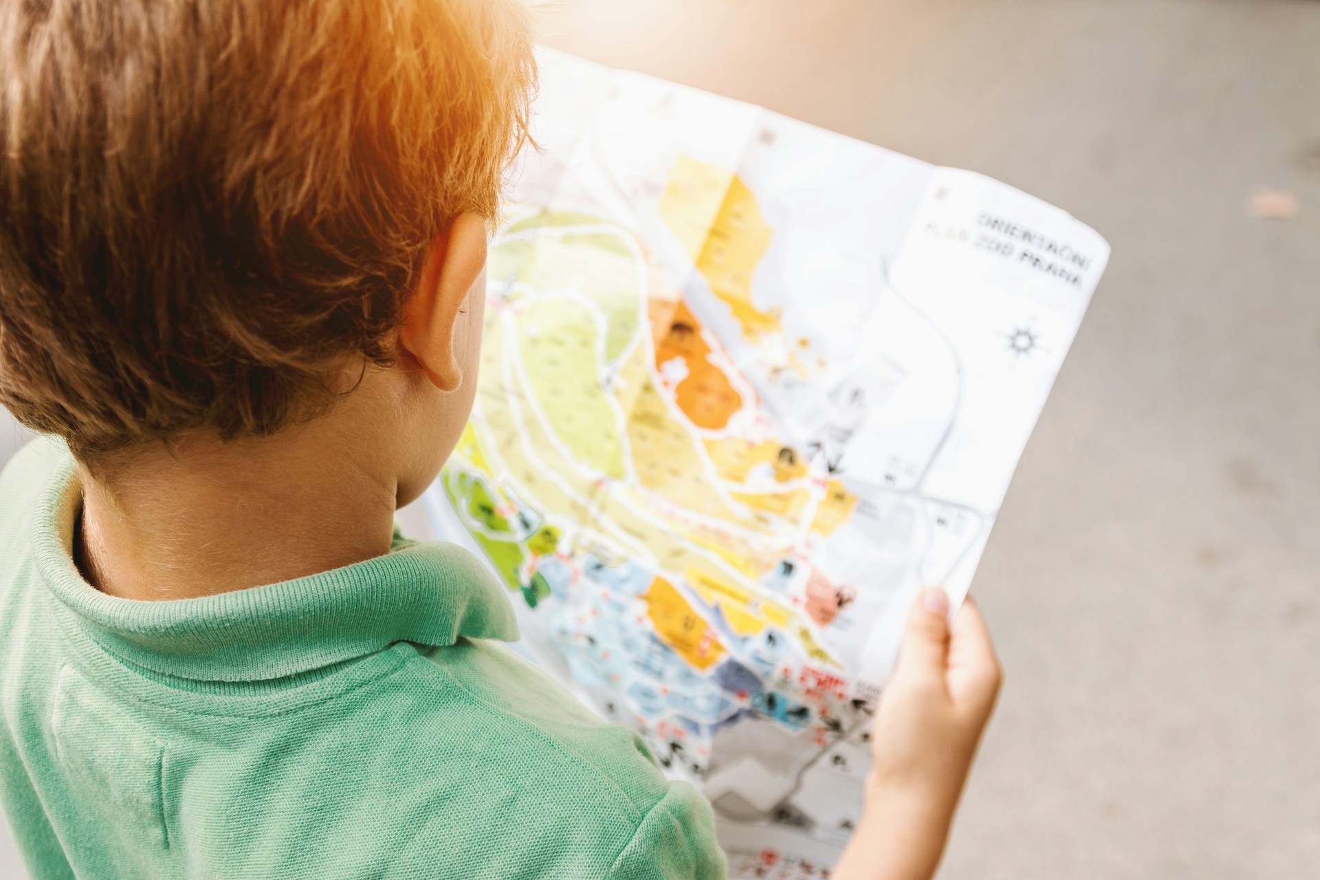kind leer topografie